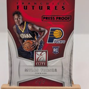Myles Turner Donruss 15-16 #11 Franchise Futures Rookie Indiana Pacers FRENLY BRICKS - Open 7 Days