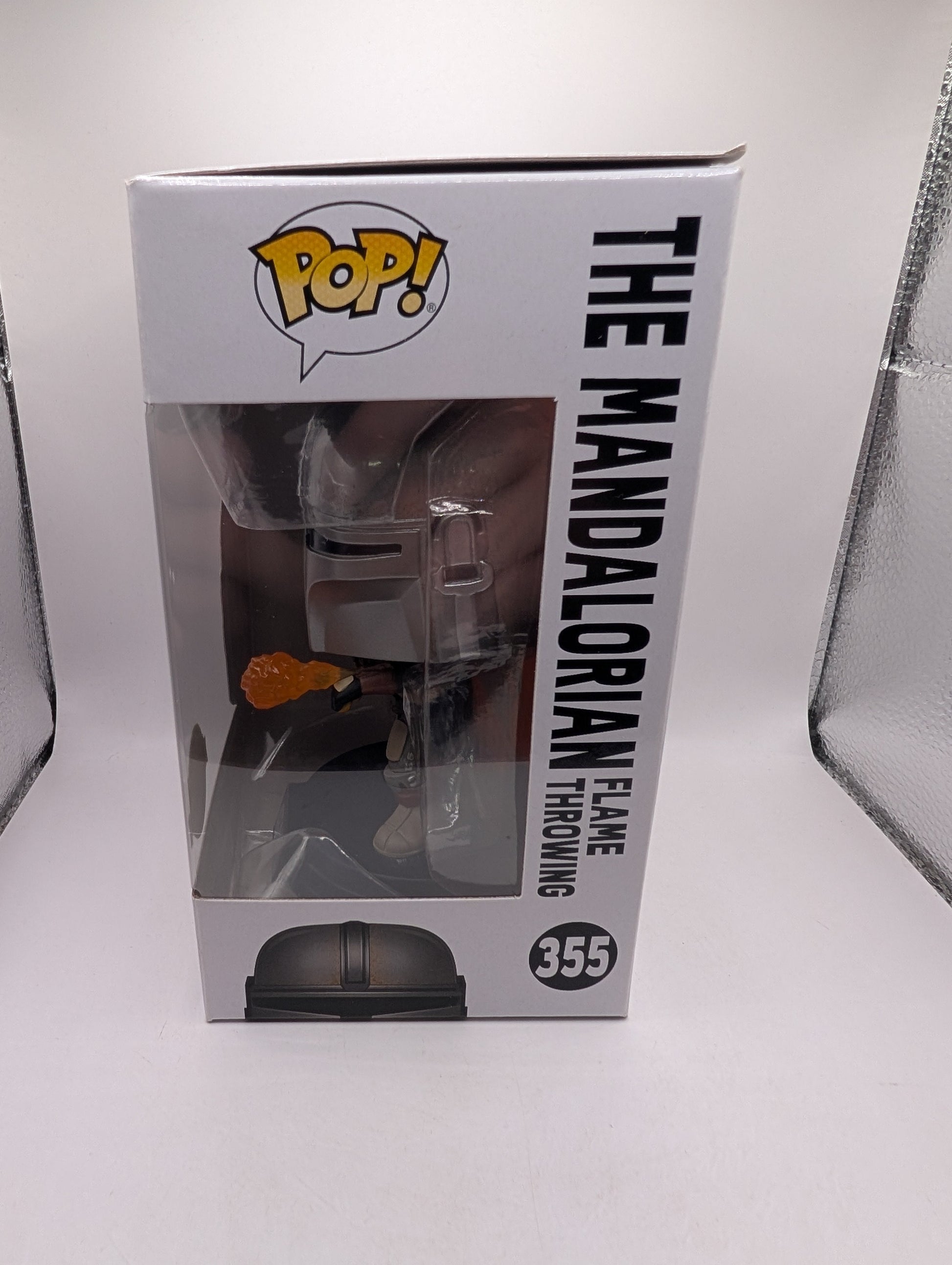 Funko Pop! STAR WARS: The Mandalorian Flame Throwing #355 FRENLY BRICKS - Open 7 Days