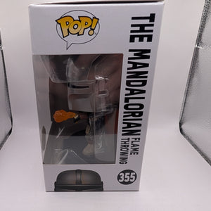 Funko Pop! STAR WARS: The Mandalorian Flame Throwing #355 FRENLY BRICKS - Open 7 Days