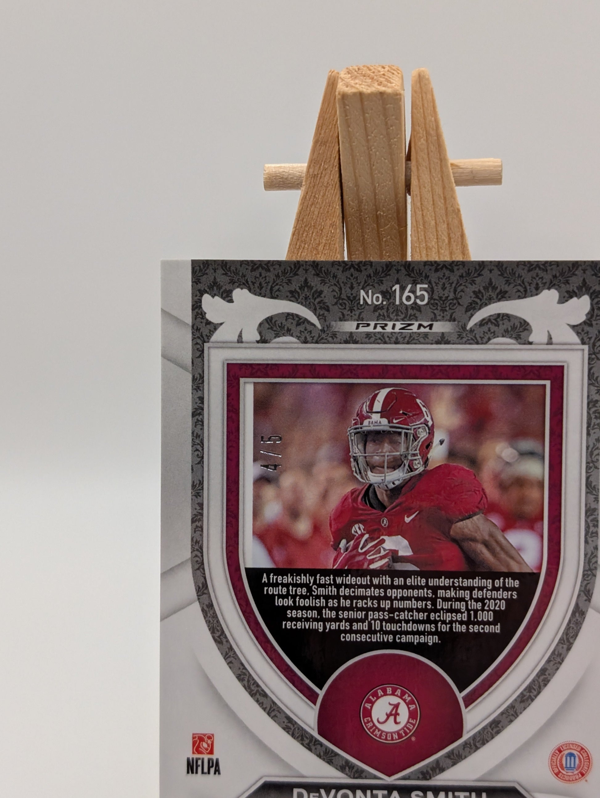 2021 Panini Prizm Draft Picks DeVonta Smith Fast Break Green /5 FRENLY BRICKS - Open 7 Days