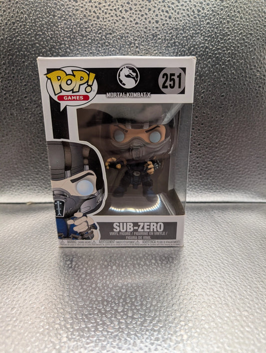 FUNKO Pop Vinyl Sub-Zero #251 FRENLY BRICKS - Open 7 Days