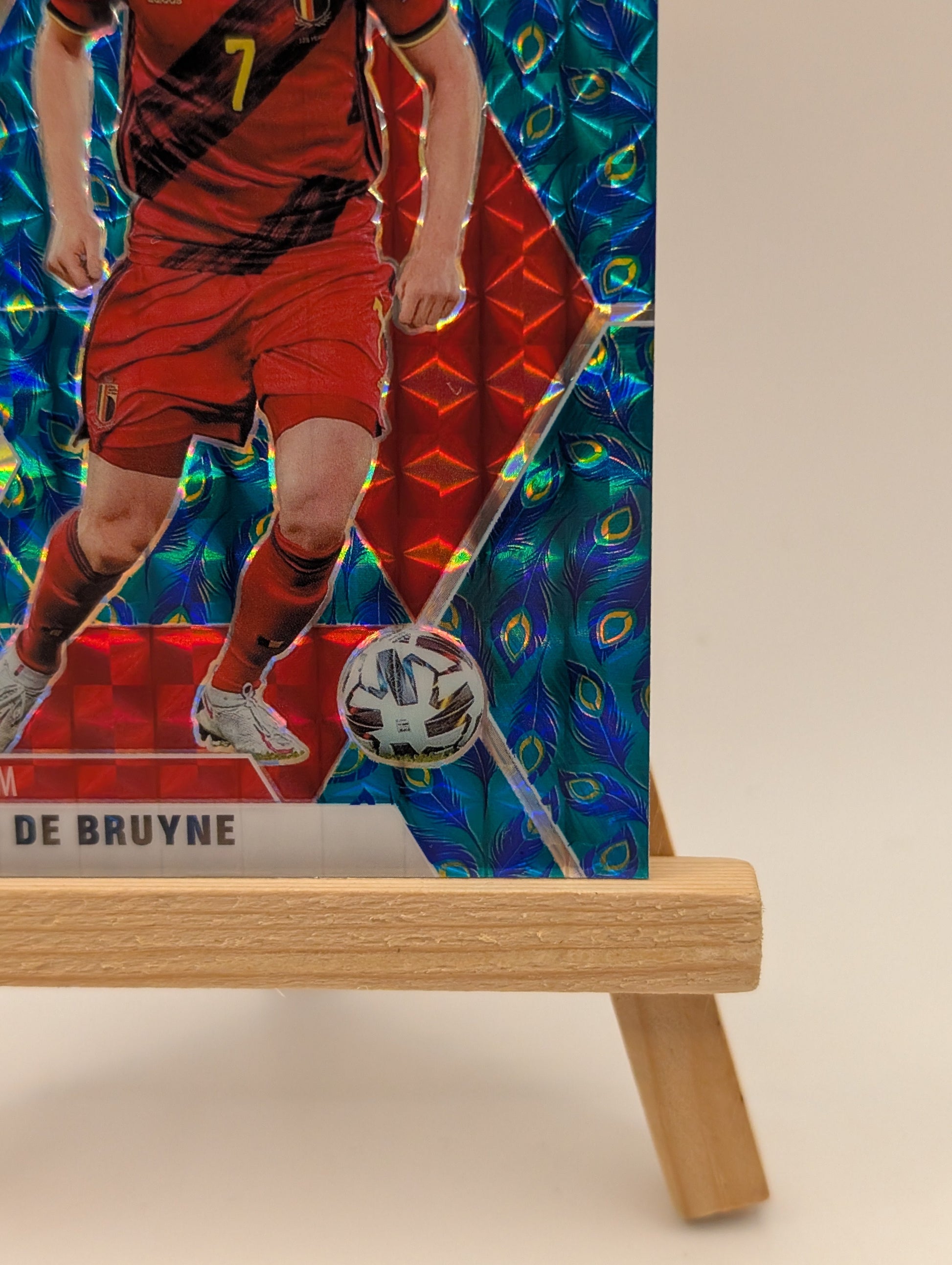 2021 Panini Mosaic Peacock Prizm Kevin de Bruyne Manchester City Case Hit FRENLY BRICKS - Open 7 Days