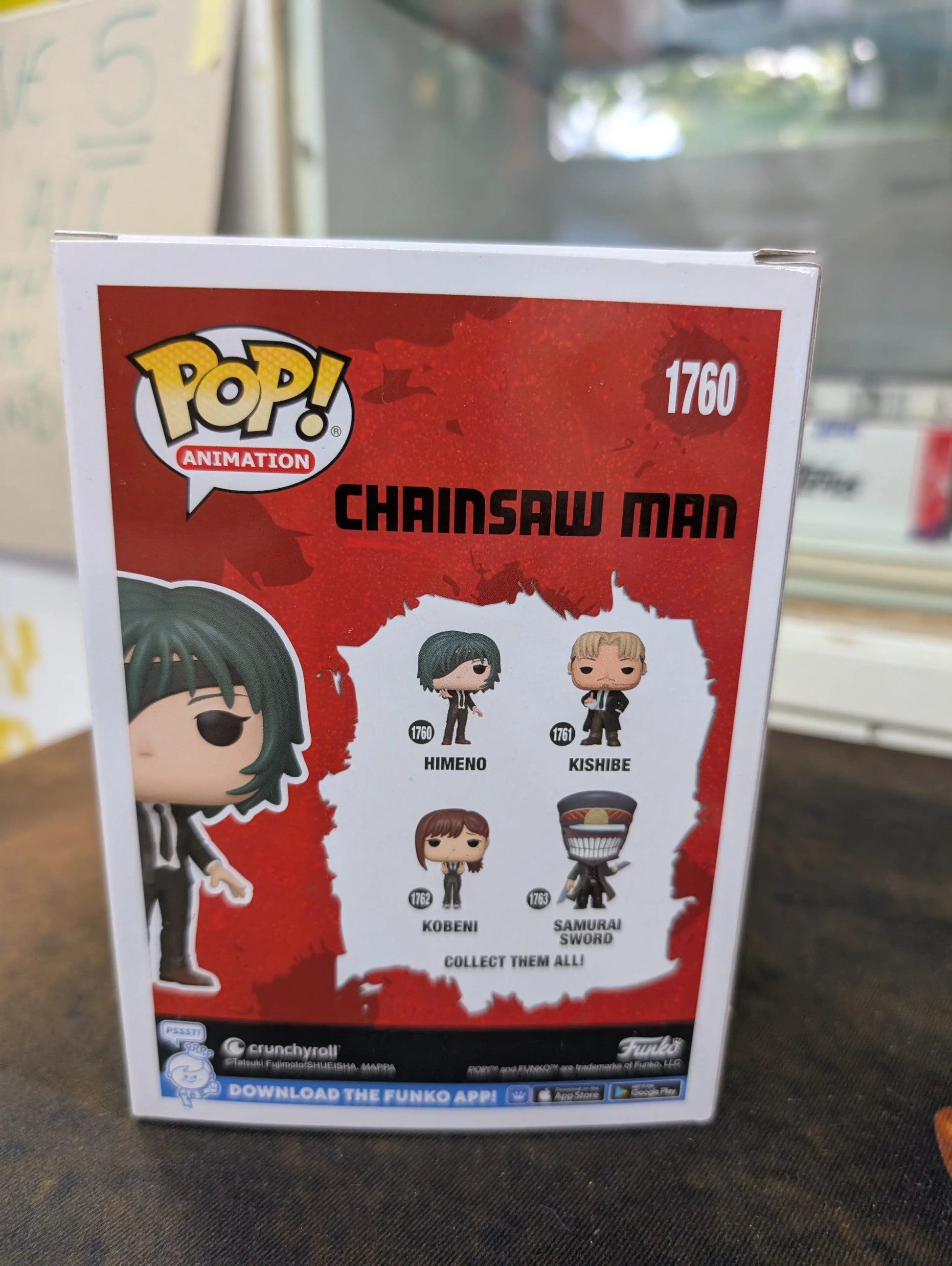 Funko Pop! Animation: CSM - Himeno - Chainsaw Man - Collectable Vinyl Figure 1760 FRENLY BRICKS - Open 7 Days