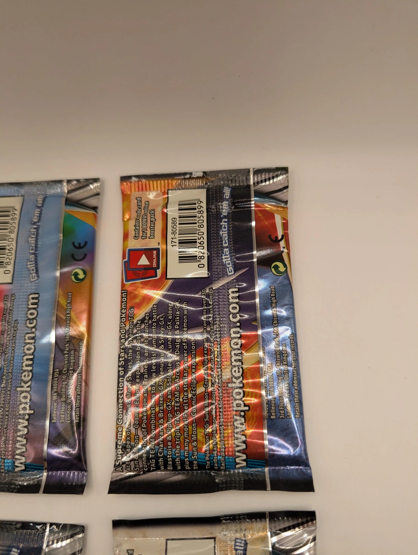 POKEMON TCG COSMIC ECLIPSE 4x Booster Packs (Complete Art Set) Factory Sealed FRENLY BRICKS - Open 7 Days