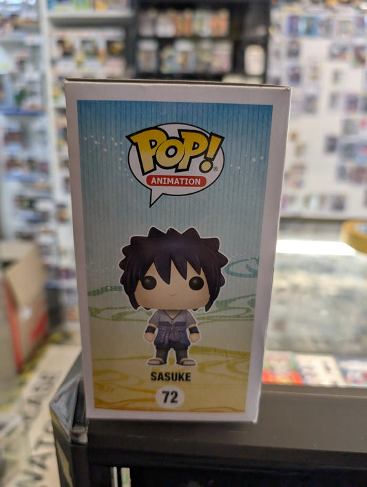 Funko Pop! Animation: Naruto Shippuden - Sasuke   #72 FRENLY BRICKS - Open 7 Days