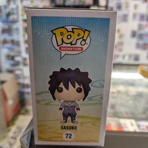 Funko Pop! Animation: Naruto Shippuden - Sasuke   #72 FRENLY BRICKS - Open 7 Days