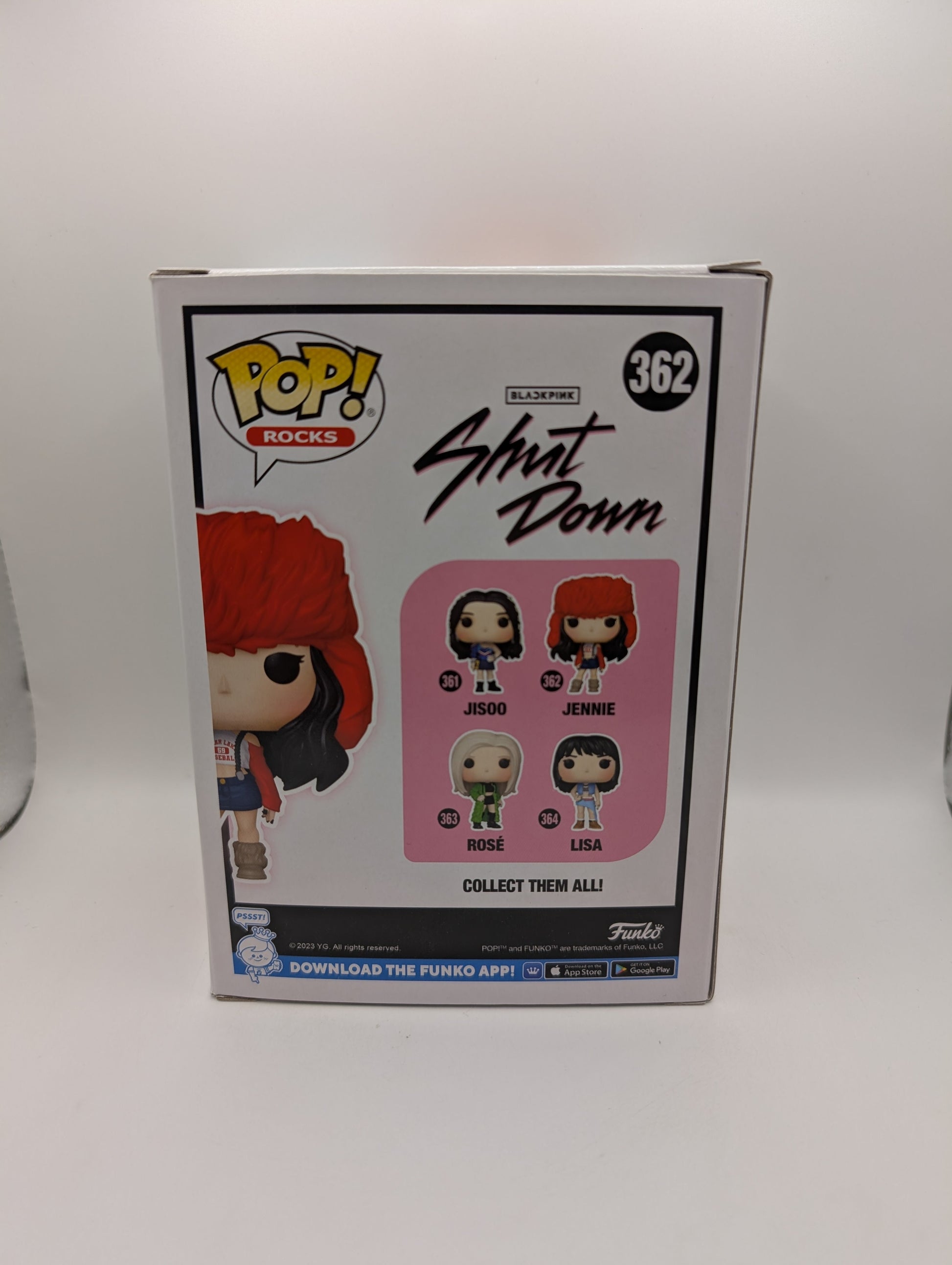 Pop Rocks BLACKPINK Jennie 362 Funko Pop Vinyl FRENLY BRICKS - Open 7 Days