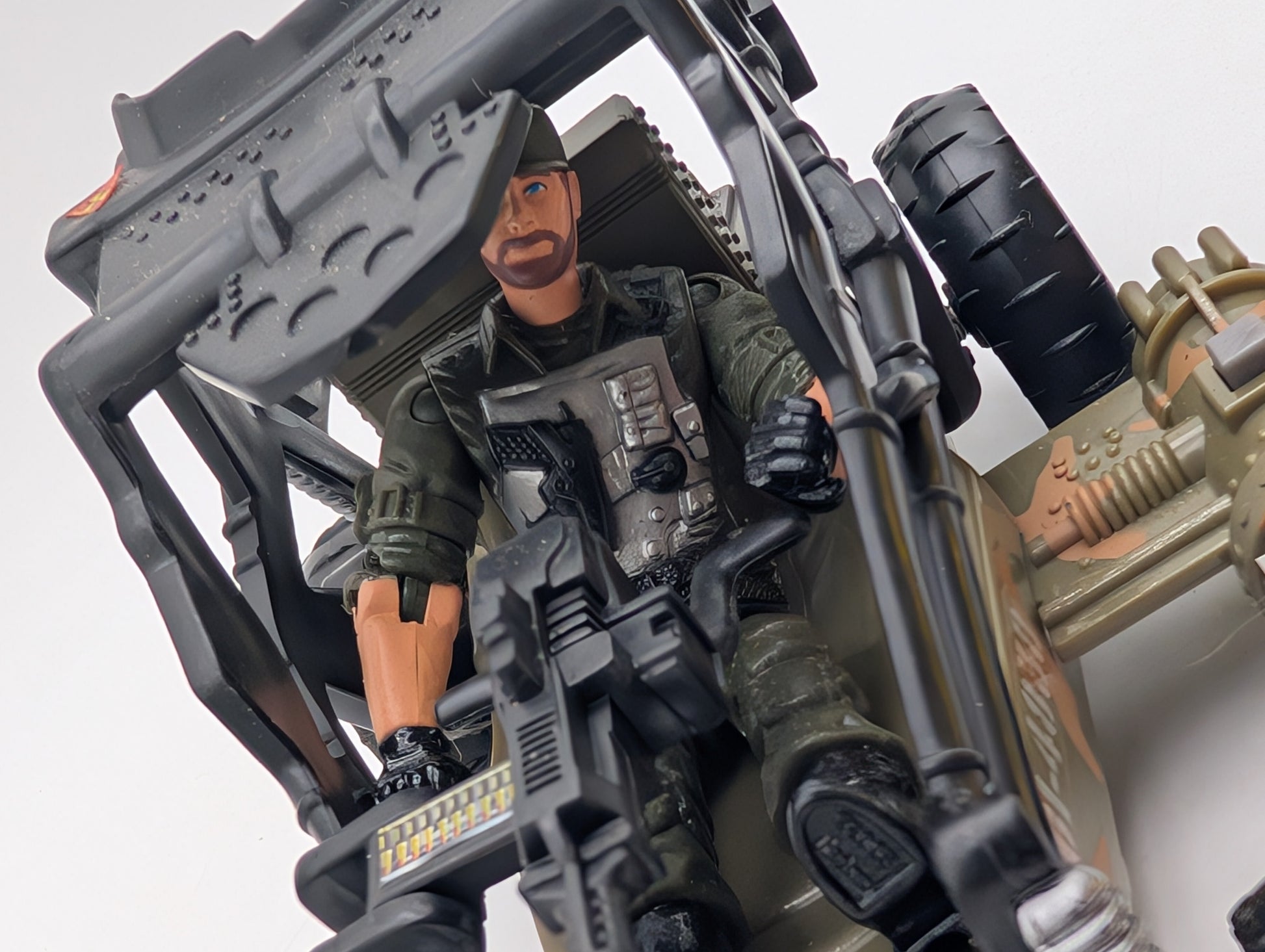 Desert Coyote with Double Clutch GI Joe Incomplete FRENLY BRICKS - Open 7 Days