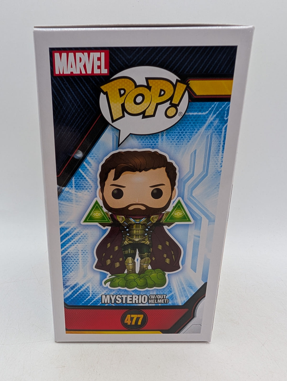 Funko POP! Spider-Man Far From Home Mysterio (Without Helmet) #477, photo 7 image 7