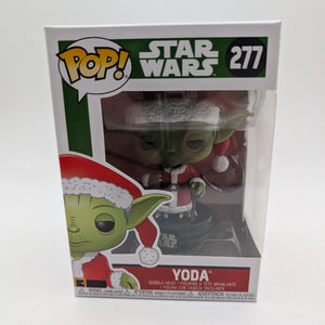 Funko Pop Yoda #277 Star Wars Christmas Holiday Vinyl Bobblehead FRENLY BRICKS - Open 7 Days
