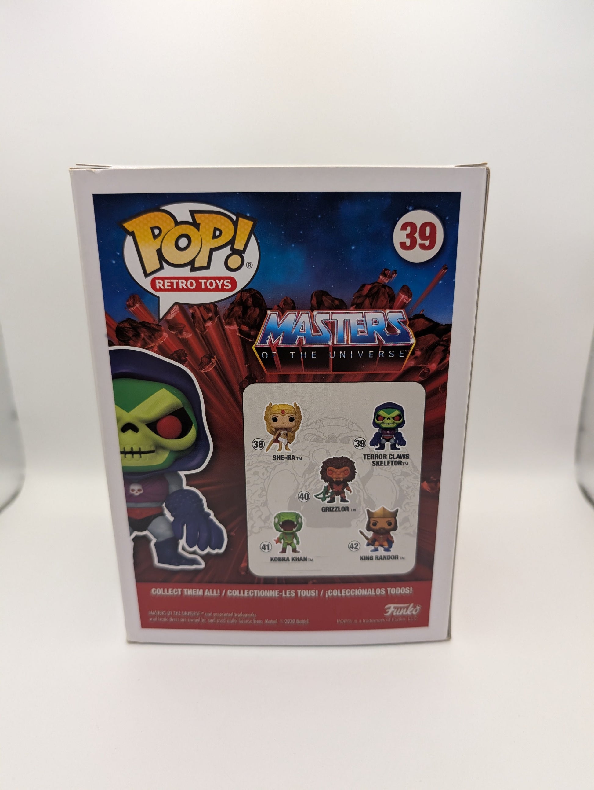 Master Of The Universe 2022 Limited Edition Funko Pop! Vinyl #106 He-Man METALLIC FRENLY BRICKS - Open 7 Days