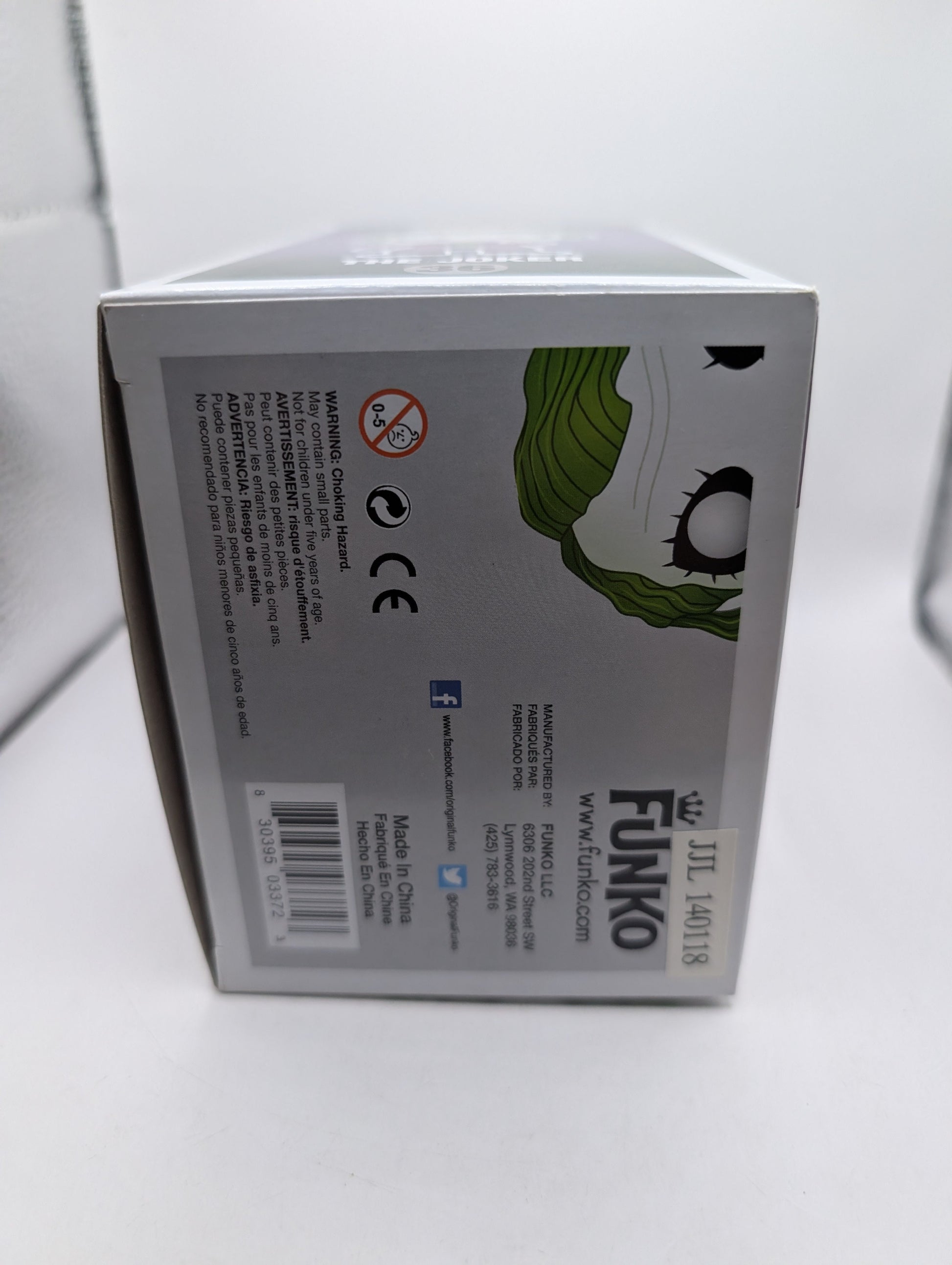 The Joker Funko Pop #36 The Dark Knight Trilogy Vinyl Figure FRENLY BRICKS - Open 7 Days