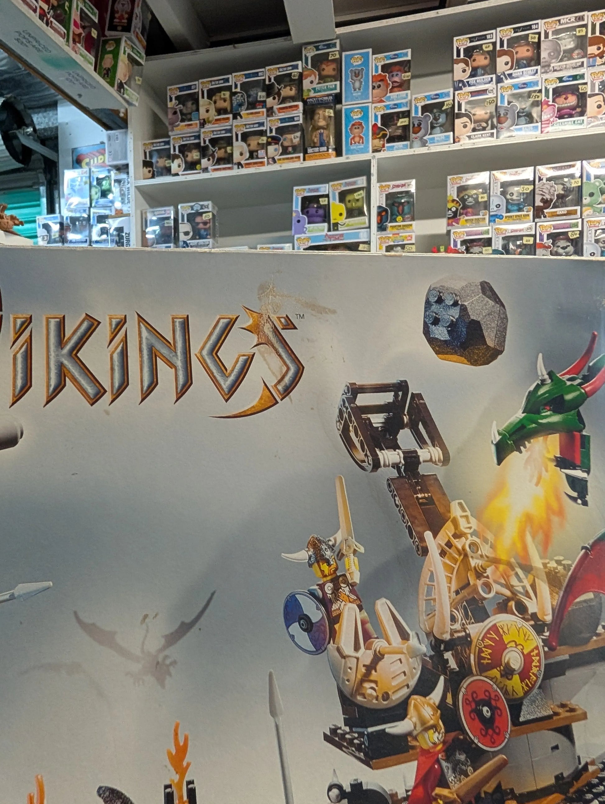 LEGO Vikings: Viking Fortress Against the Fafnir Dragon (7019) FRENLY BRICKS - Open 7 Days