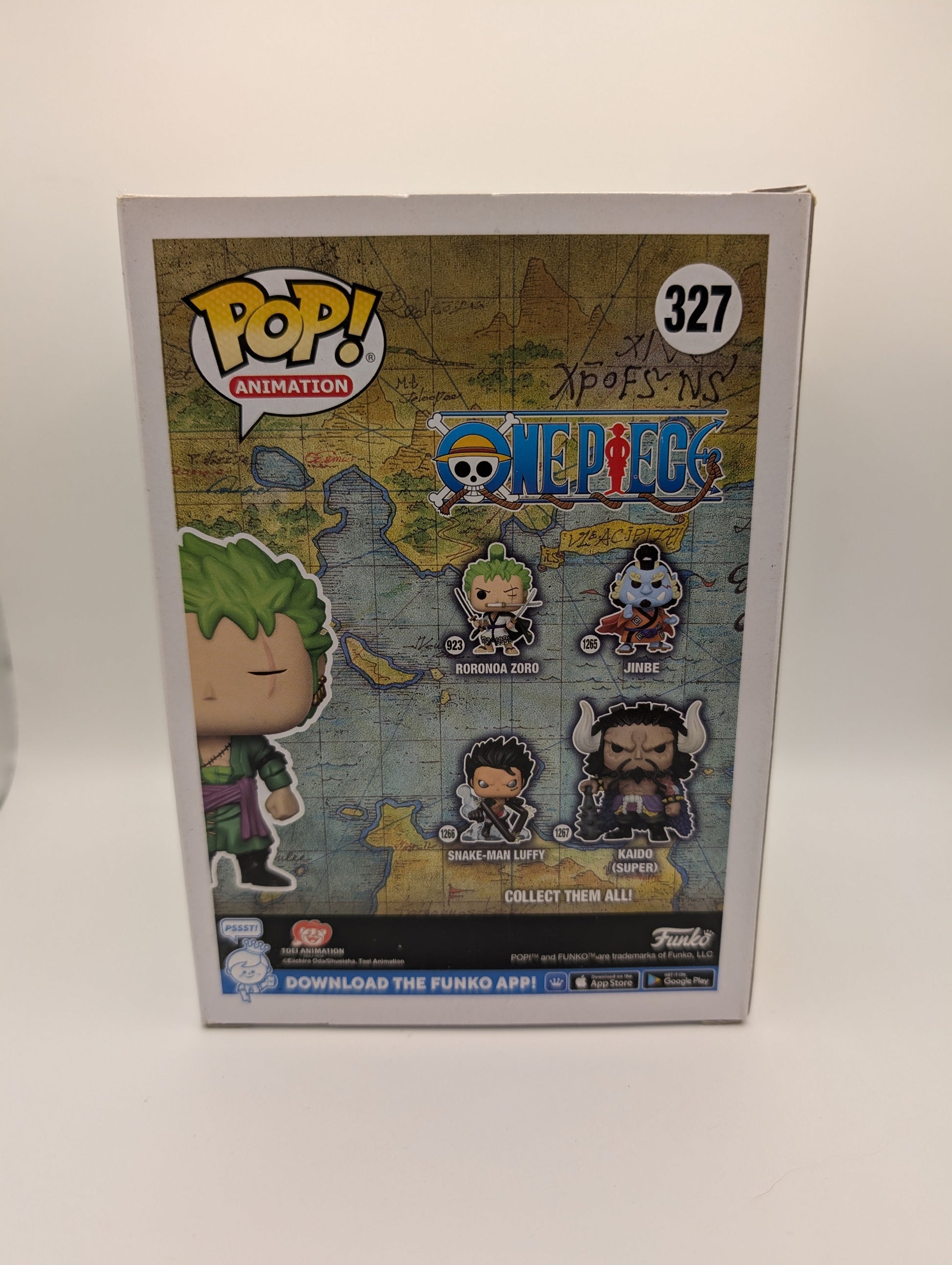 Funko Pop! Vinyl: One Piece - Roronoa Zoro (Glow in the Dark) #327 FRENLY BRICKS - Open 7 Days