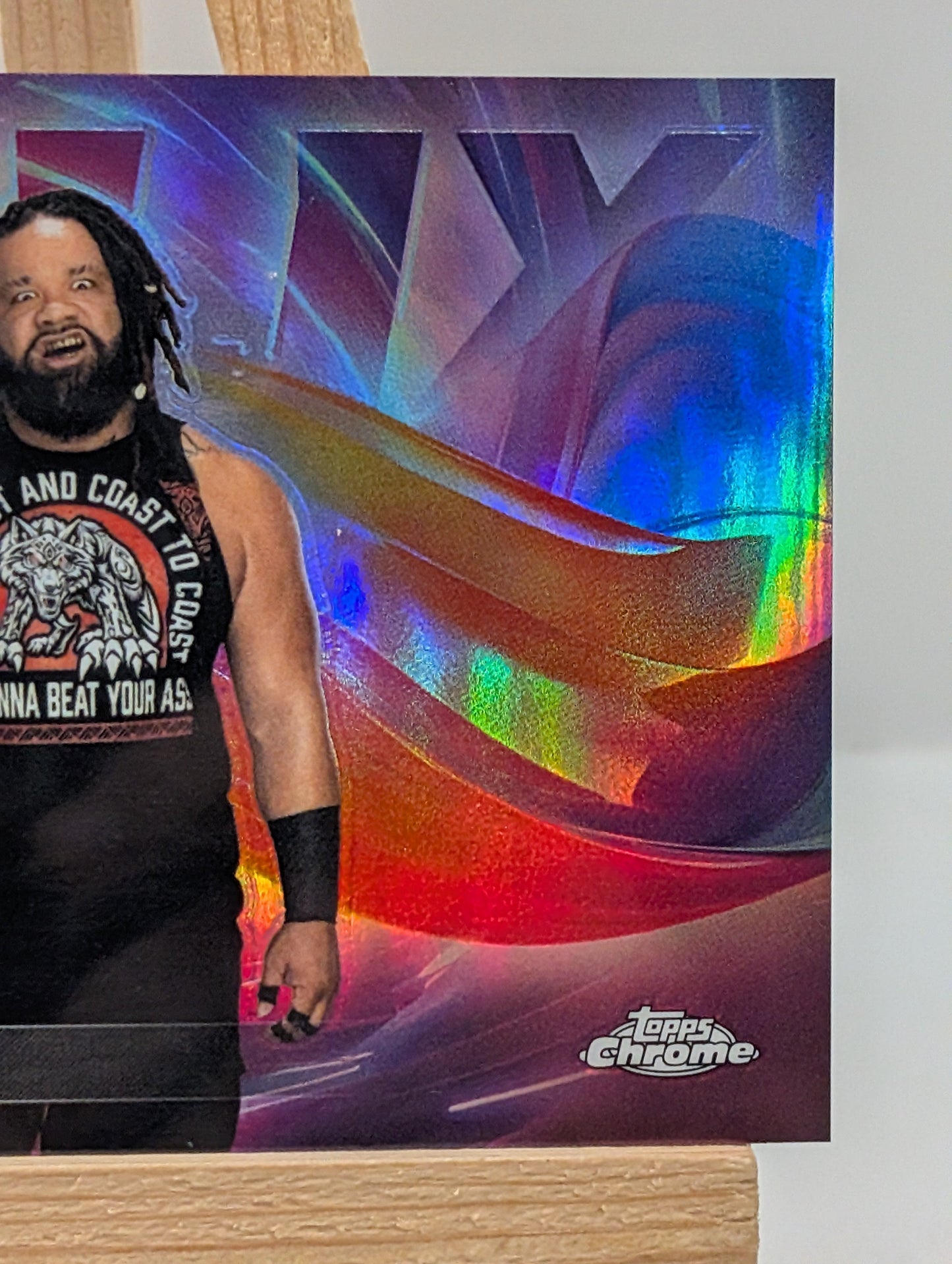 2026 Topps Chrome WWE Wrestling Jacob Fatu Helix SSP #HLX-2 FRENLY BRICKS - Open 7 Days