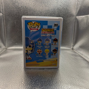 FUNKO Pop Vinyl Sonic With Ring #283 FRENLY BRICKS - Open 7 Days