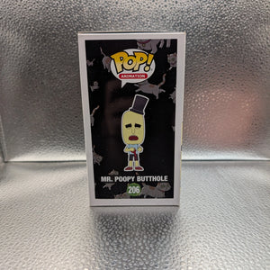 FUNKO Pop Vinyl MR. Poopy Butthole #206 FRENLY BRICKS - Open 7 Days
