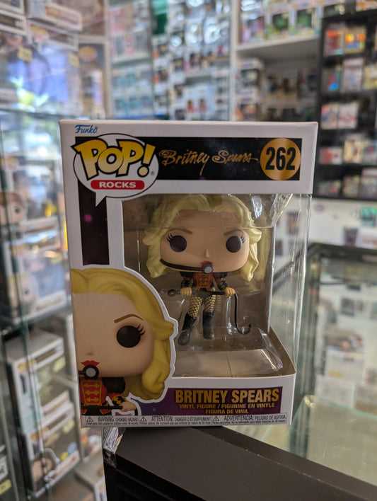 Britney Spears Pop 262 -  Britney Spears Circus Funko Pop! 2022 FRENLY BRICKS - Open 7 Days