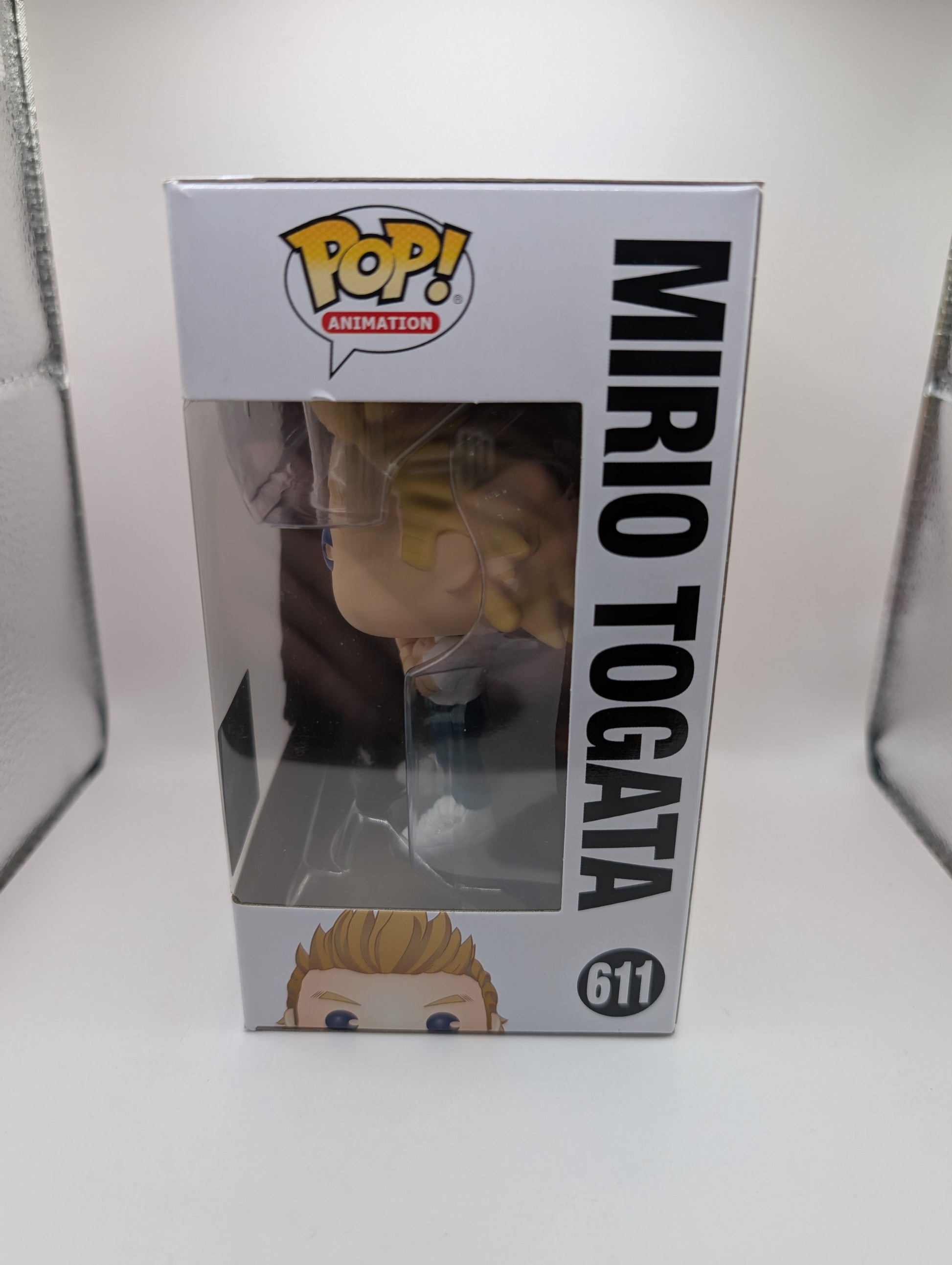 Mirio Togata 611 Chalice Collectibles Sticker In Protector Pop Vinyl Funko MHA FRENLY BRICKS - Open 7 Days