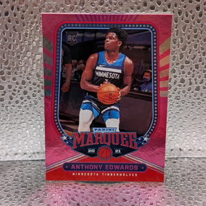 ANTHONY EDWARDS 2020-21 Chronicles Pink Marquee #254 Rookie Timberwolves FRENLY BRICKS - Open 7 Days