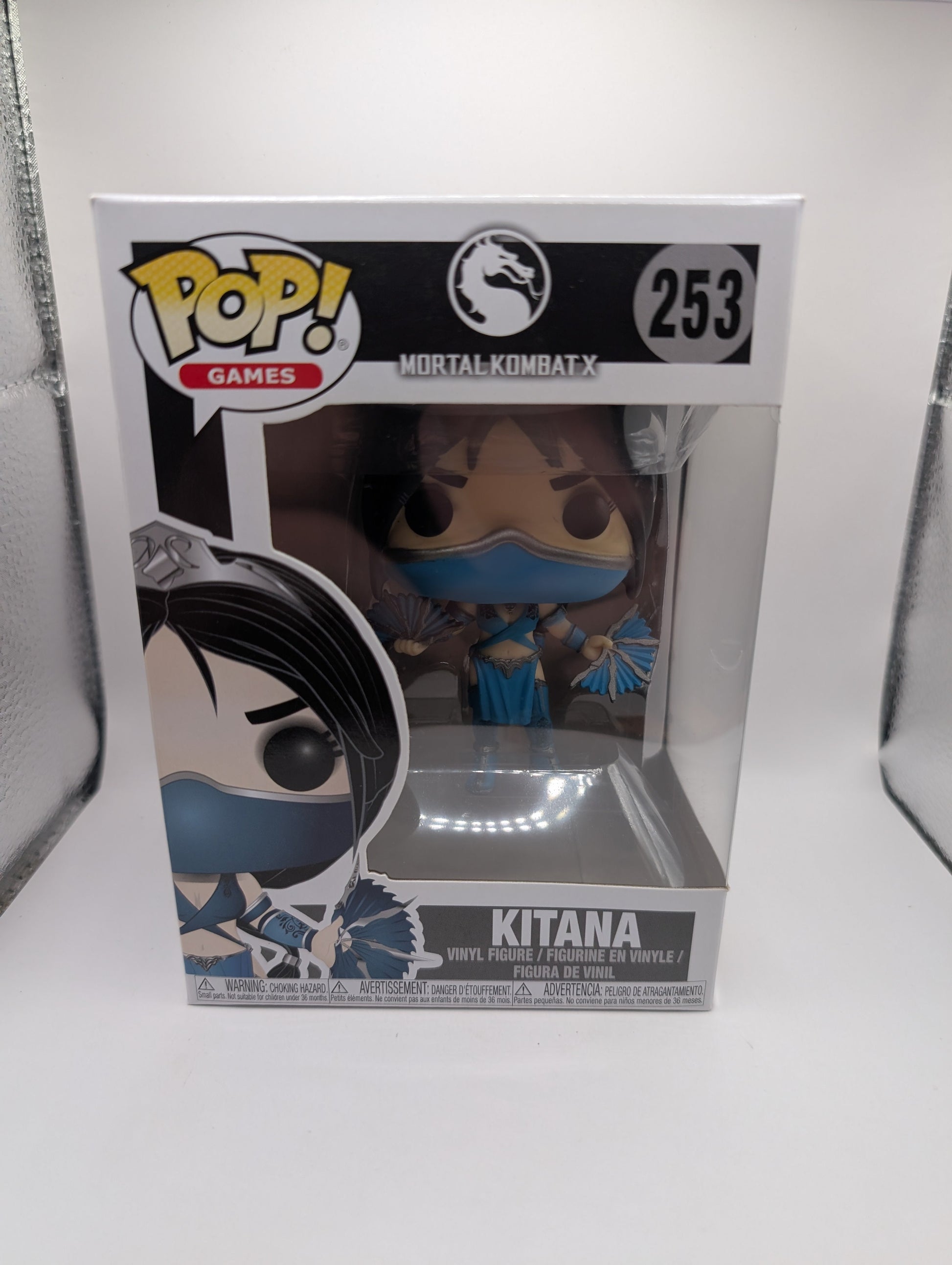 Funko Pop! Games Mortal Kombat X #253 Kitana Vinyl Figure Vaulted FRENLY BRICKS - Open 7 Days