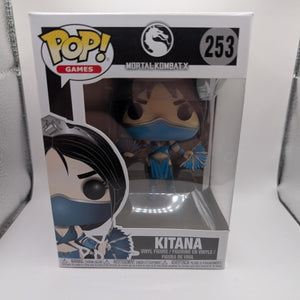 Funko Pop! Games Mortal Kombat X #253 Kitana Vinyl Figure Vaulted FRENLY BRICKS - Open 7 Days