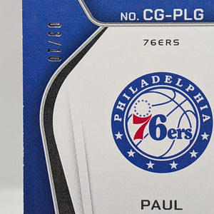 2024-25 Totally Certified Paul George Gamers Patch GOLD /10 FRENLY BRICKS - Open 7 Days