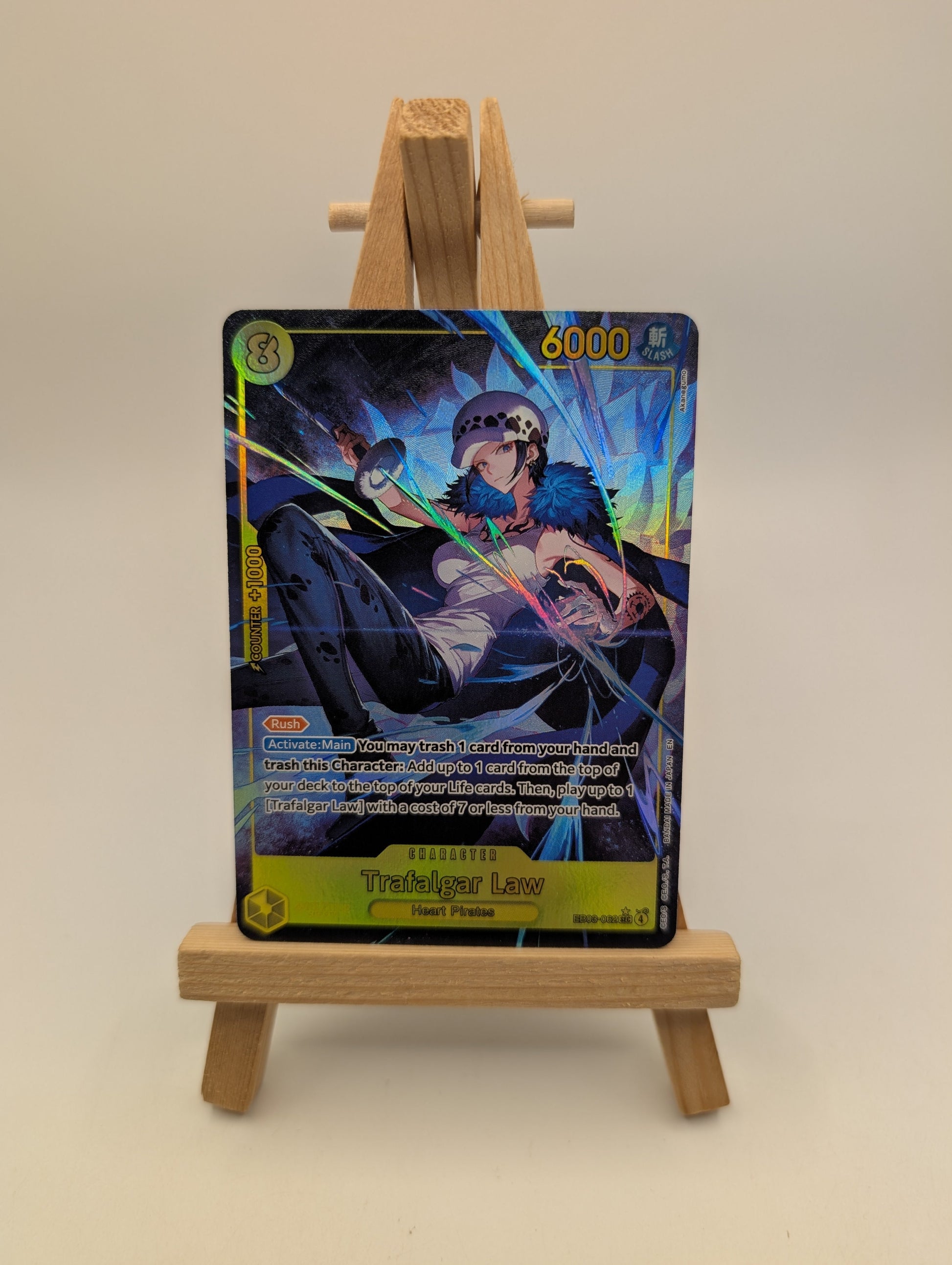 Trafalgar Law EB03-062 SEC Alt Art One Piece English (2) FRENLY BRICKS - Open 7 Days