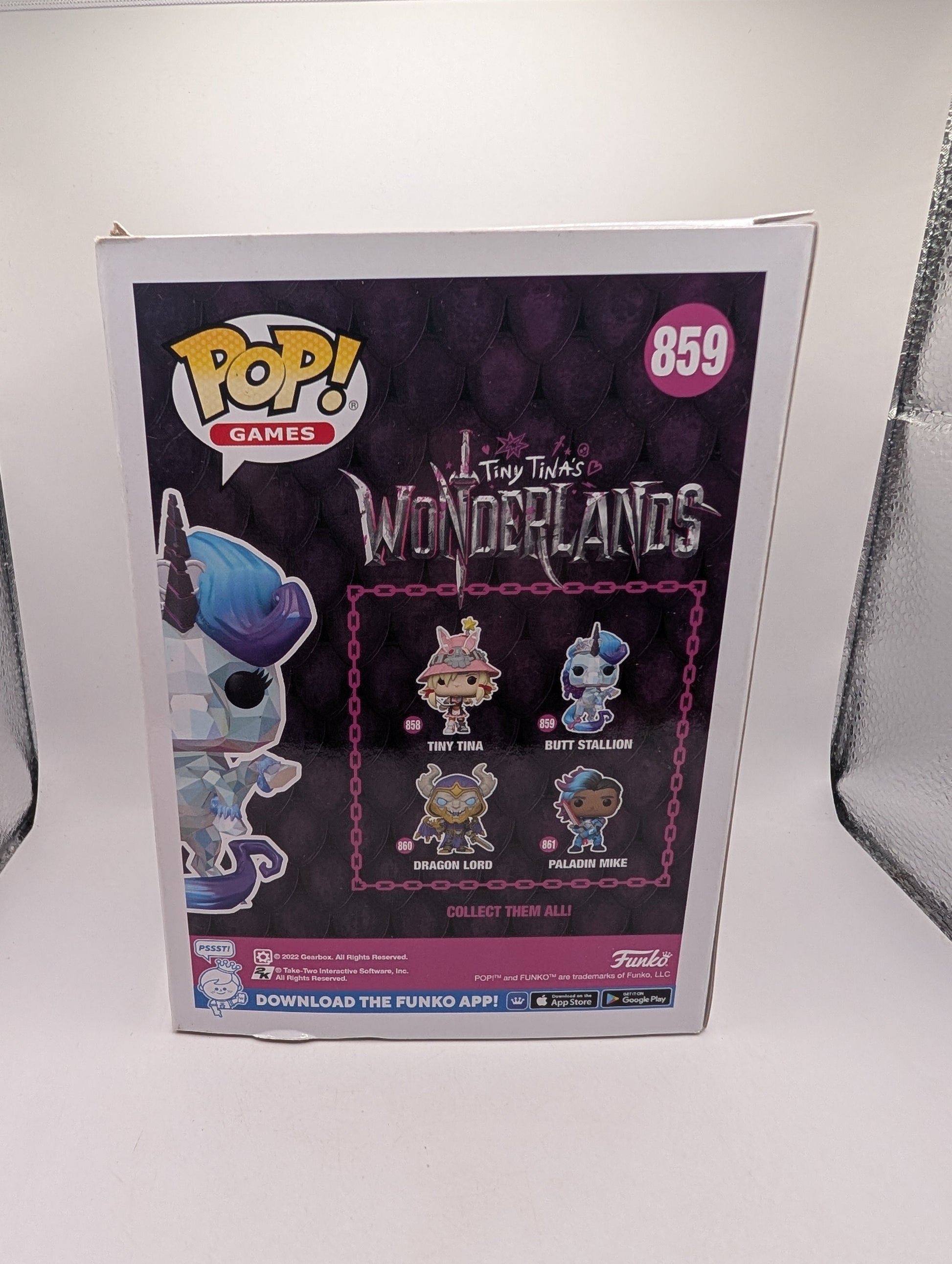 Games - Tiny Tina's Wonderland - Butt Stallion #859  - Funko Pop! Vinyl FRENLY BRICKS - Open 7 Days
