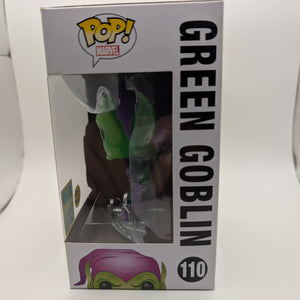 Green Goblin #110 Funko POP! Vinyl, VAULTED, 2016 SDCC Exclusive Glow in Dark FRENLY BRICKS - Open 7 Days