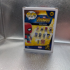 FUNKO Pop Vinyl Iron Spider Marvel #287 FRENLY BRICKS - Open 7 Days