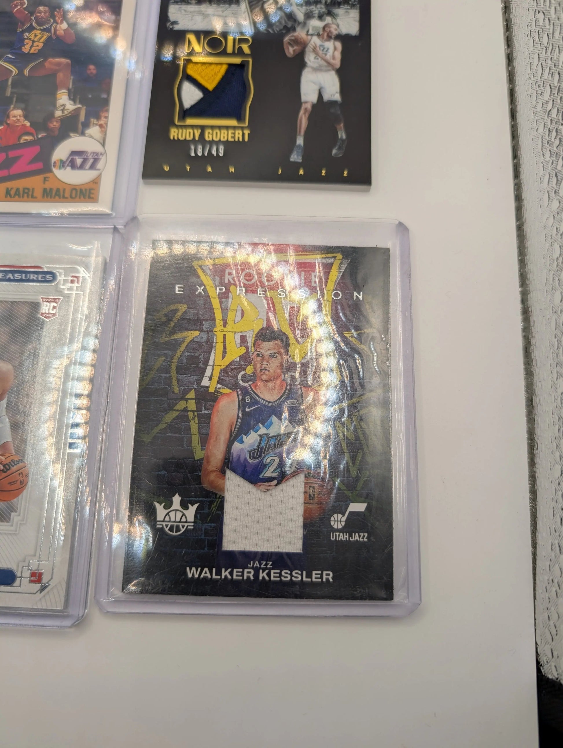 Utah Jazz NBA Basketball Card Lot, Rookies, Patch, Auto, Numbered, Karl Malone FRENLY BRICKS - Open 7 Days