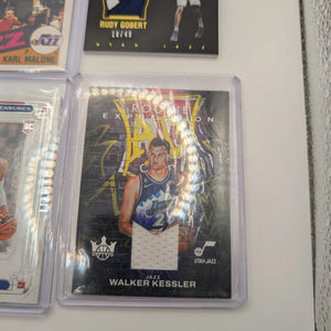 Utah Jazz NBA Basketball Card Lot, Rookies, Patch, Auto, Numbered, Karl Malone FRENLY BRICKS - Open 7 Days