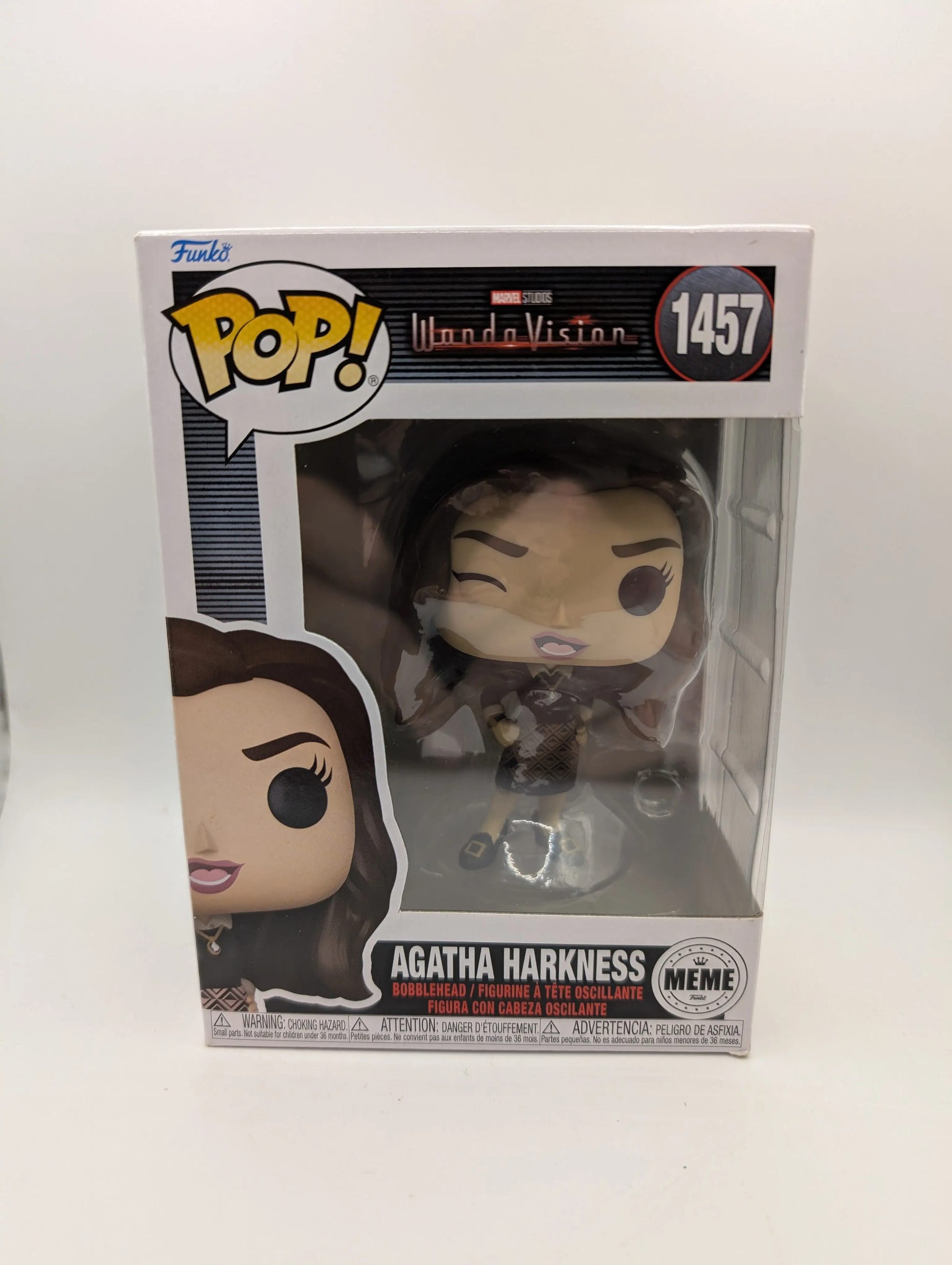 Funko Pop! - Wandavision "Agatha Harkness" #1457 FRENLY BRICKS - Open 7 Days image 1