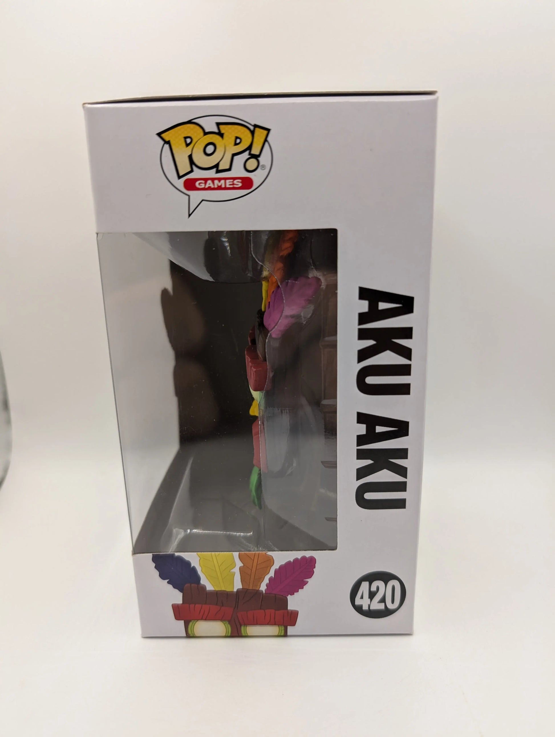 Funko Pop! Vinyl: Crash Bandicoot - Aku Aku #420 FRENLY BRICKS - Open 7 Days