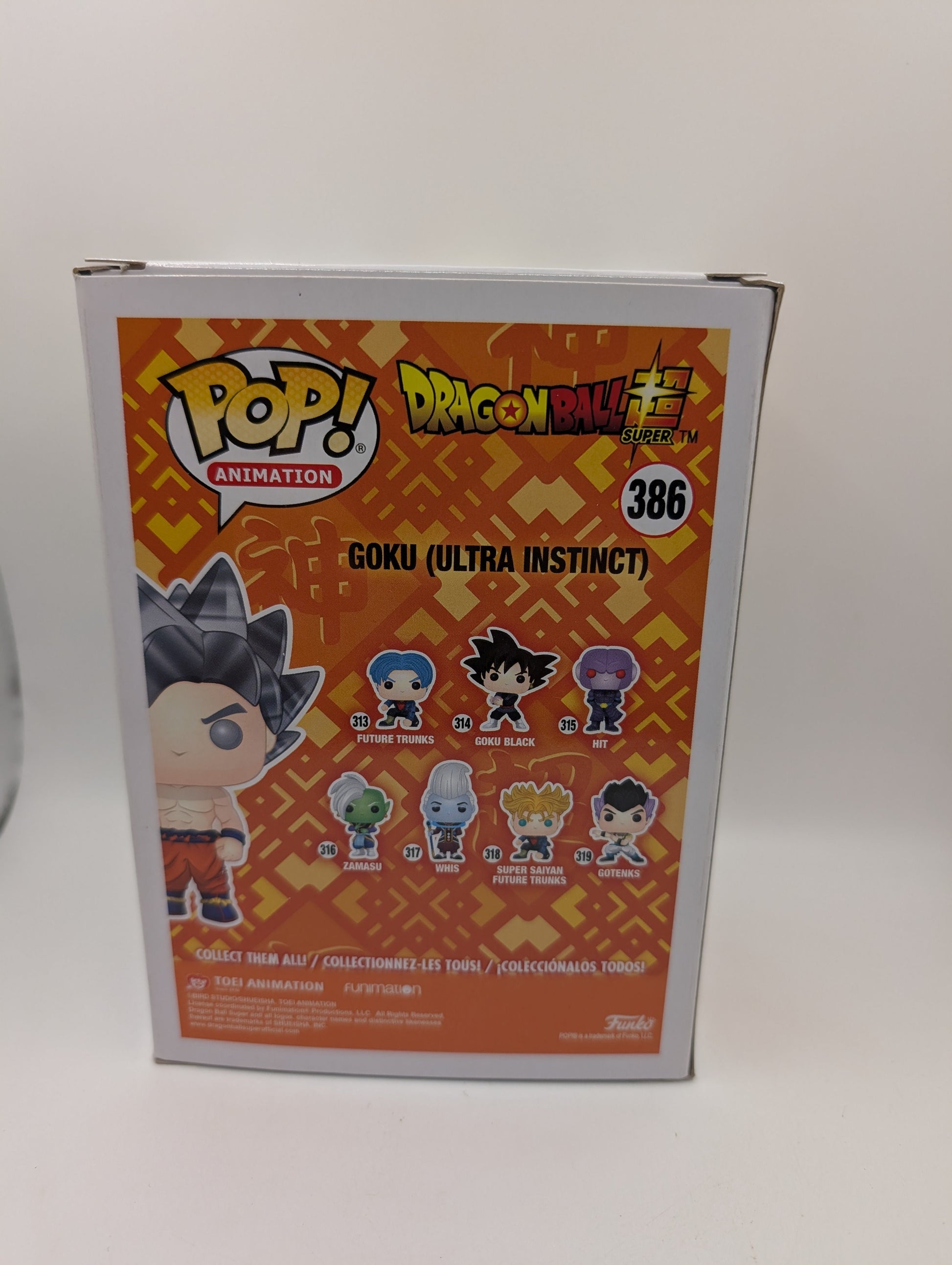 FUNKO Pop Vinyl Goku (Ultra Instinct) Dragon Ball Super #386 FRENLY BRICKS - Open 7 Days