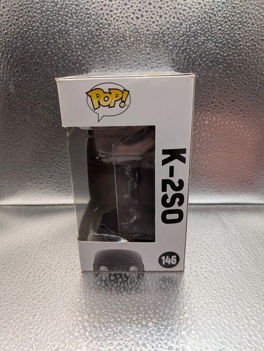 FUNKO Pop Vinyl K-2SO Star Wars #146 FRENLY BRICKS - Open 7 Days