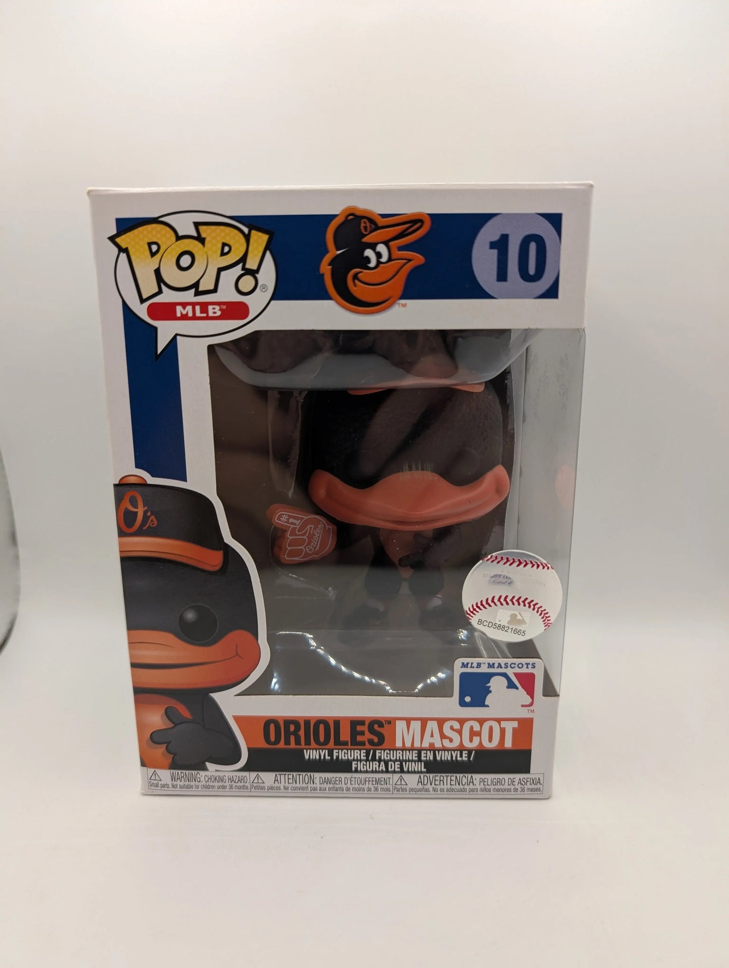 Orioles Mascot 10 ~ MLB: Baltimore ~ Funko Pop Vinyl BASEBALL FRENLY BRICKS - Open 7 Days