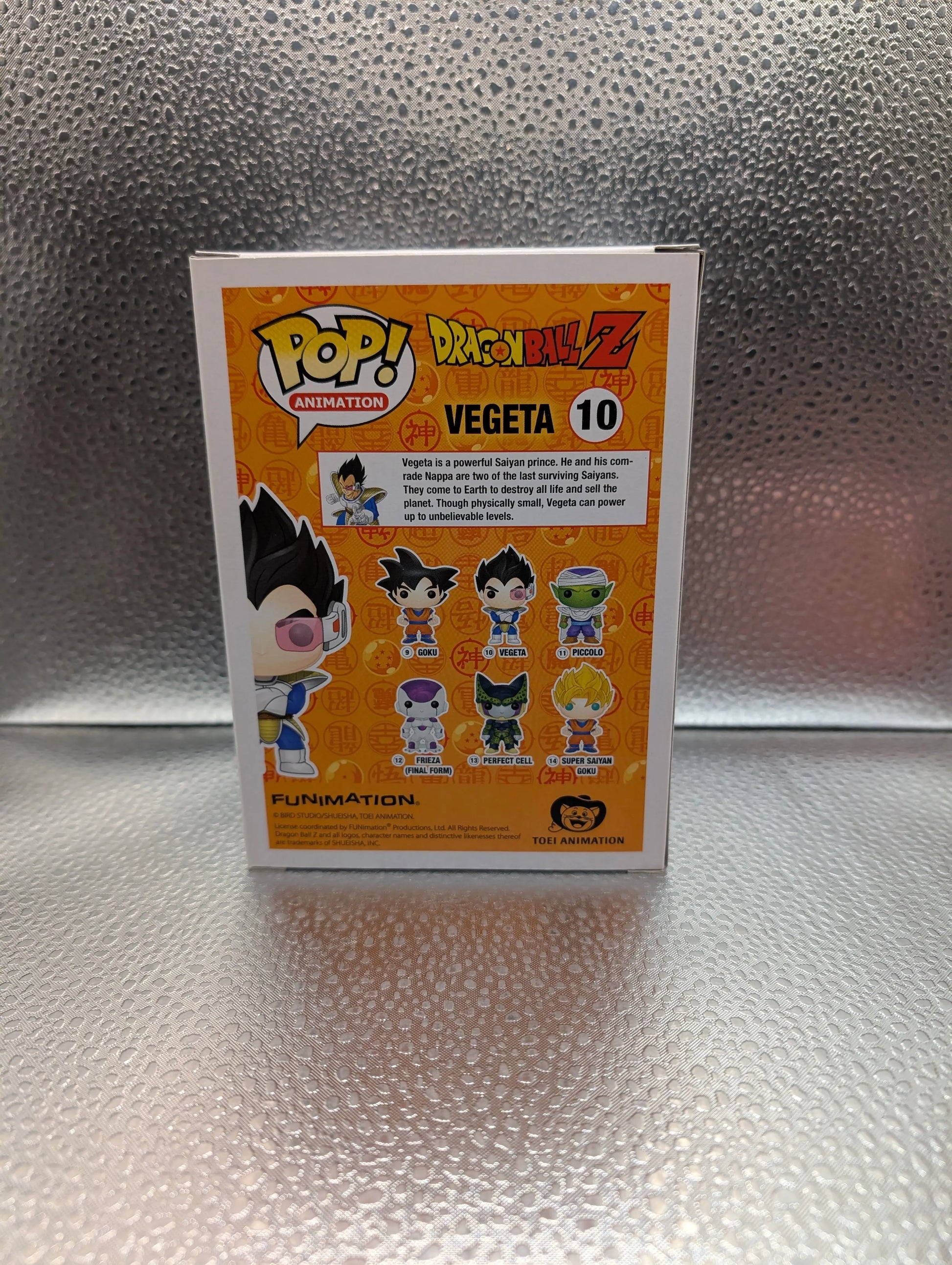 FUNKO Pop Vinyl Vegeta #10 FRENLY BRICKS - Open 7 Days