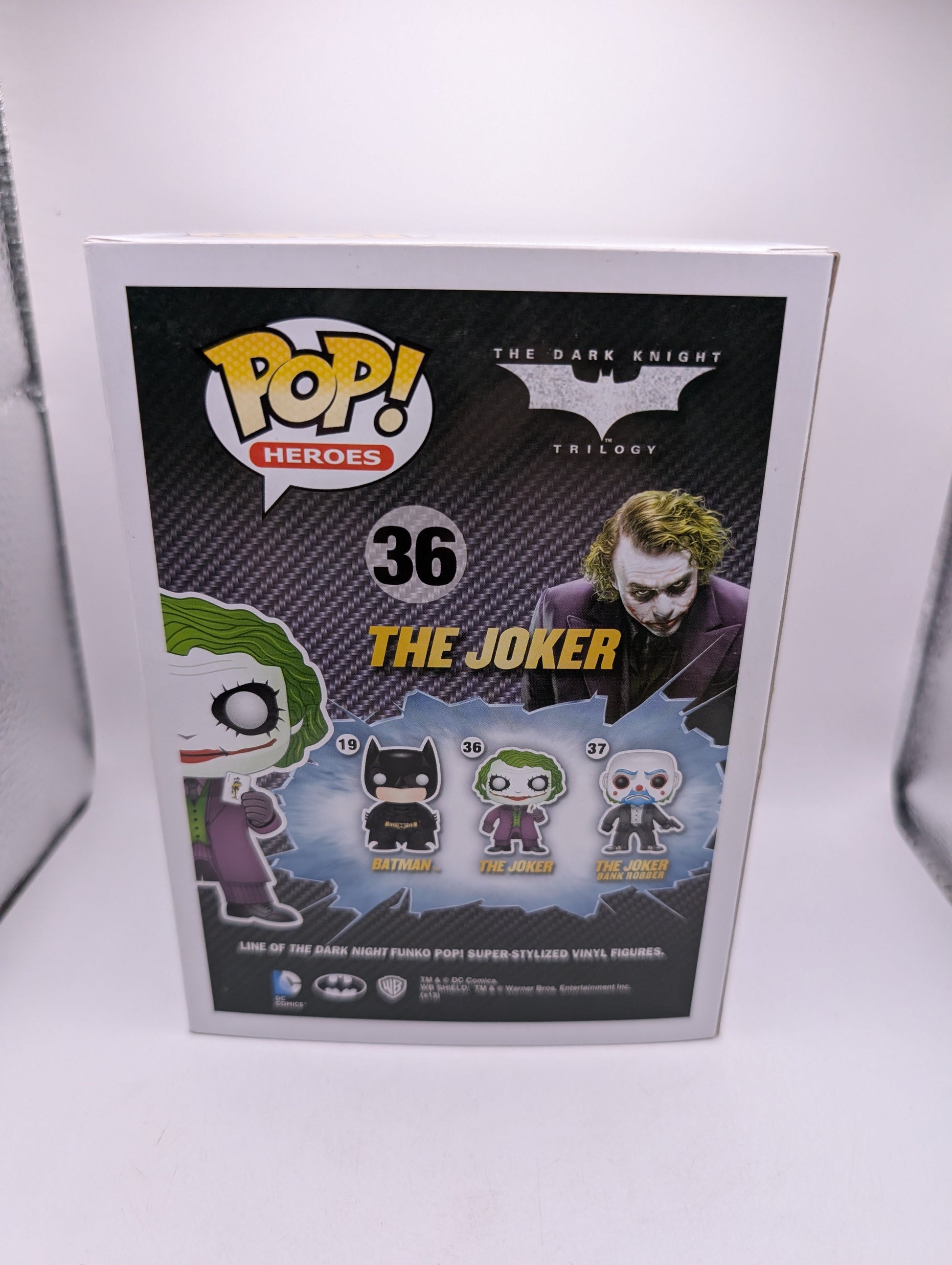 The Joker Funko Pop #36 The Dark Knight Trilogy Vinyl Figure FRENLY BRICKS - Open 7 Days