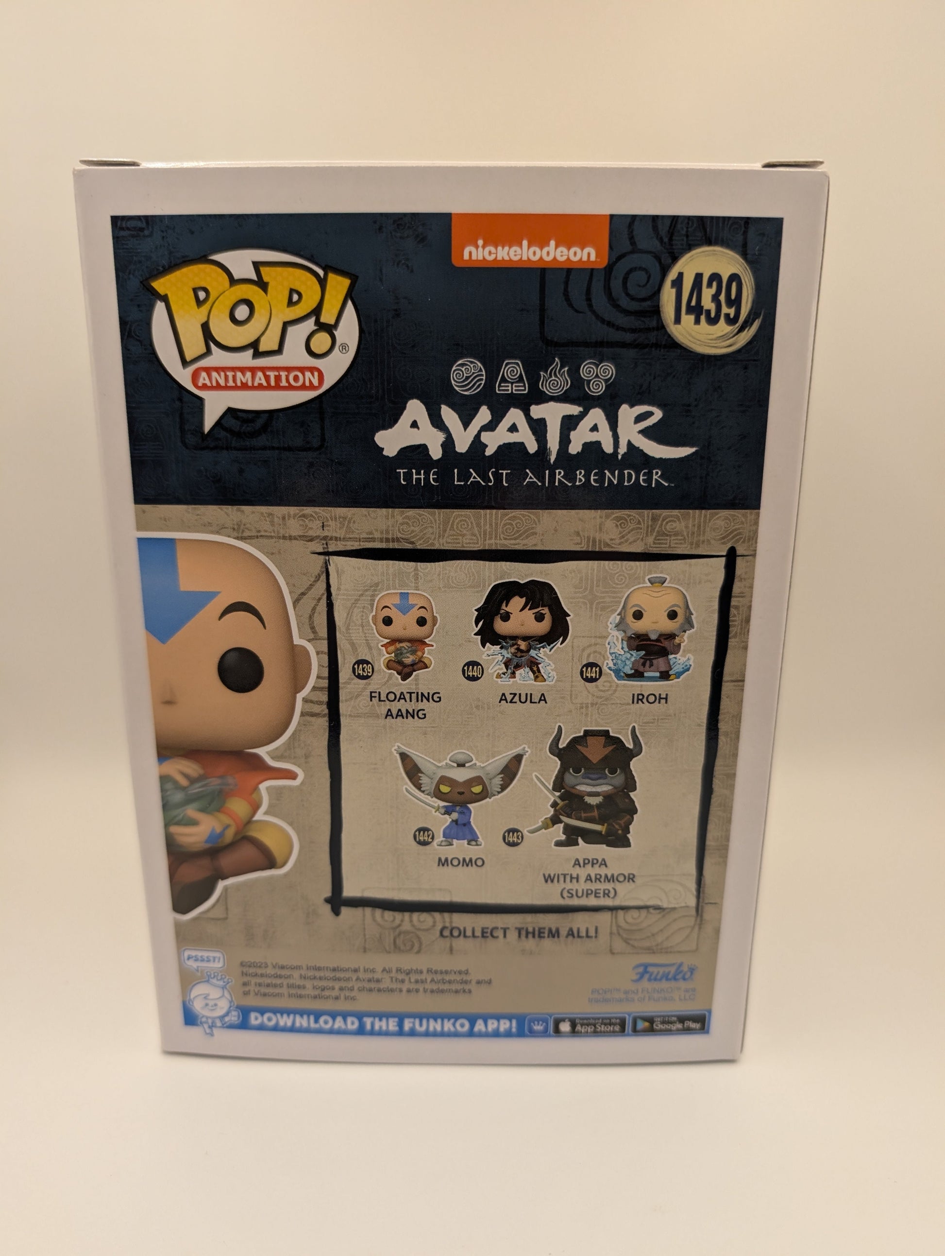 Animation - Avatar -1439 Floating Aang GITD - Pop! Vinyl Figure FRENLY BRICKS - Open 7 Days