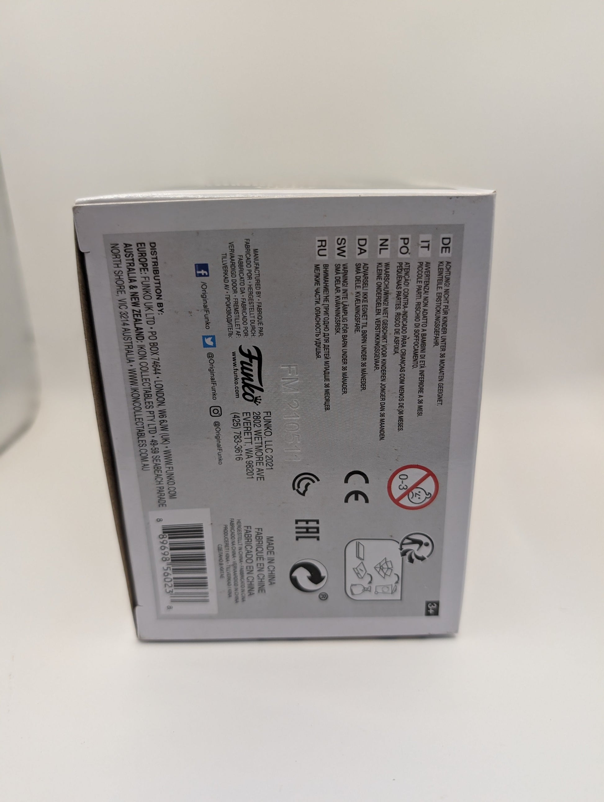 Funko Animation Nickelodeon Avatar ADMIRAL ZHAO #998 FRENLY BRICKS - Open 7 Days