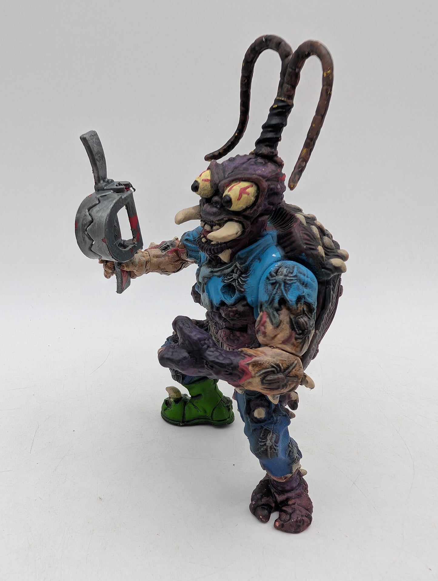 TMNT 1990 Scumbug  Vintage Custom Painted Figure