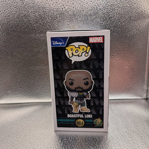 FUNKO Pop Vinyl Boastful Loki #984 FRENLY BRICKS - Open 7 Days