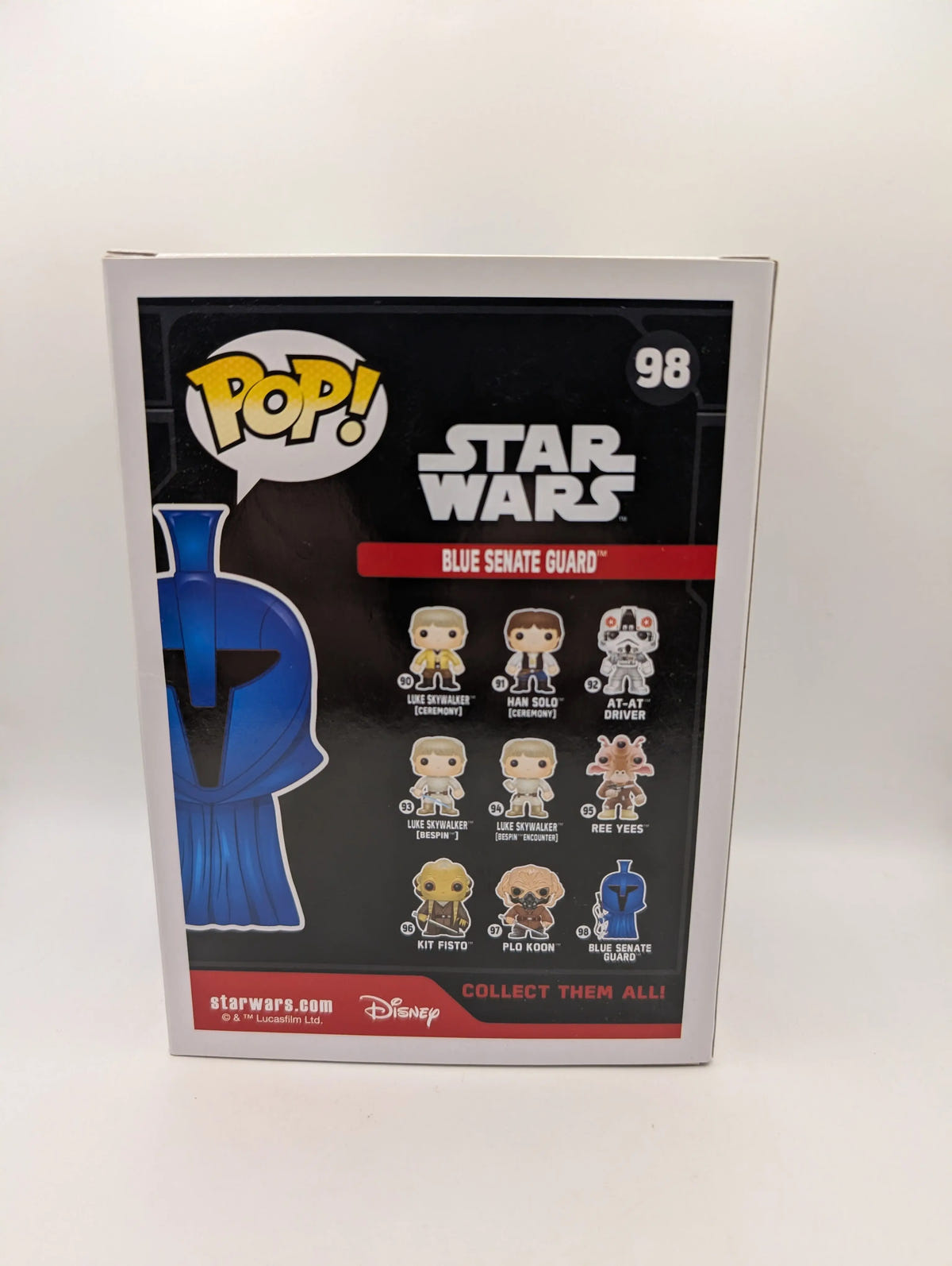 Star Wars The Clone Wars Blue Senate Guard #98 Funko Pop Vinyl! FRENLY BRICKS - Open 7 Days image 3