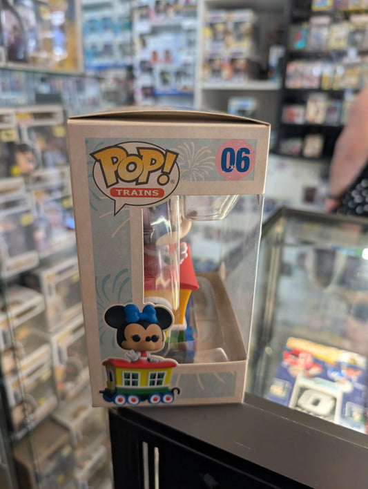Pop! Vinyl - Disneyland 65th Anniversary - Minnie Train Carriage US Exclusive 06 FRENLY BRICKS - Open 7 Days