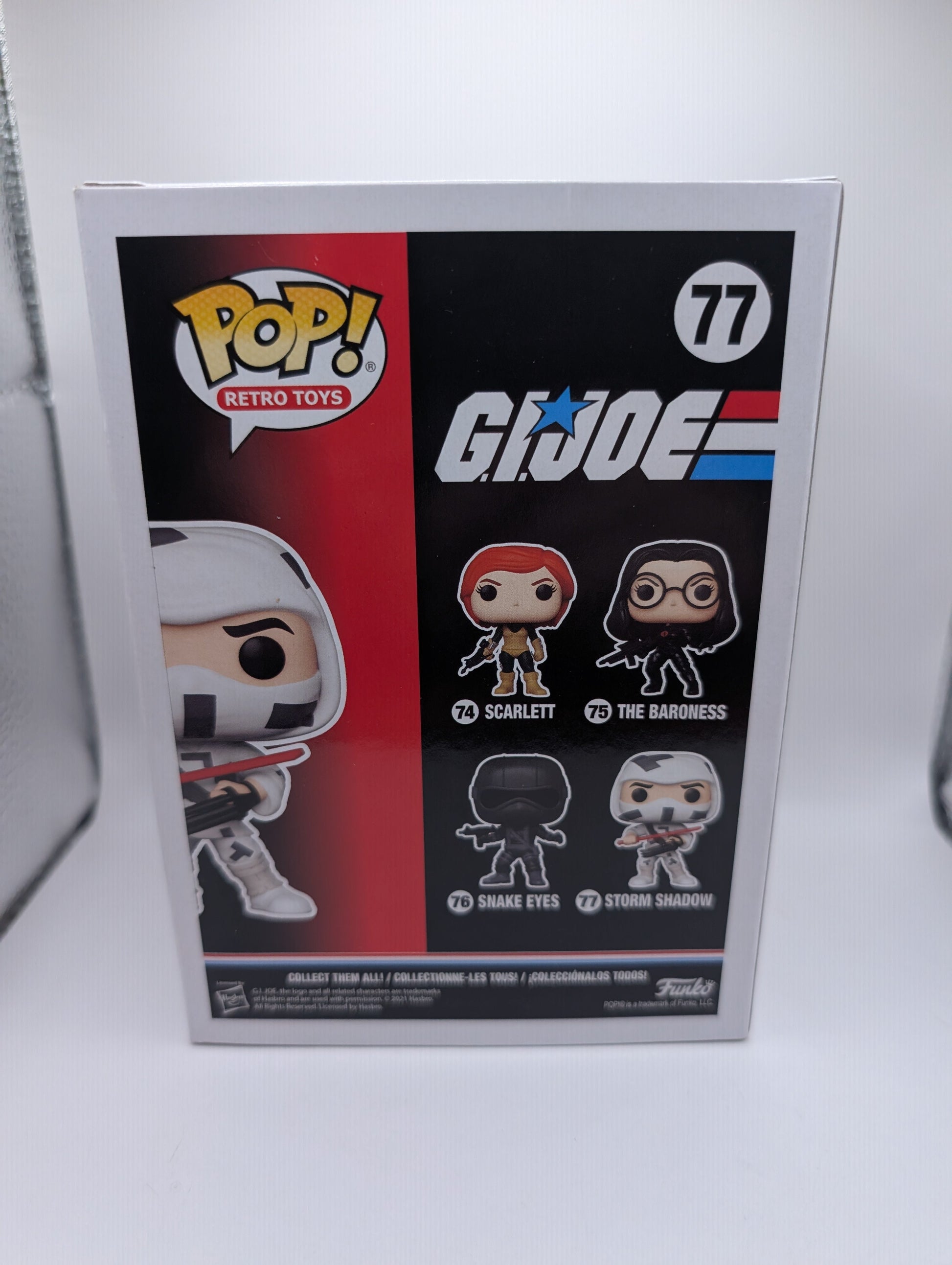 Storm Shadow GI Joe # 77 Funko Pop Vinyl Figure FRENLY BRICKS - Open 7 Days