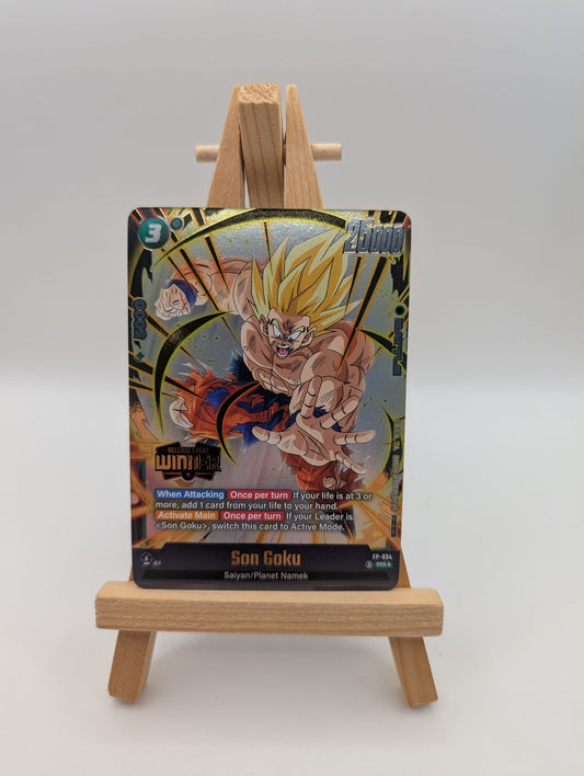 Son Goku FP-034 Release Event Winner Tournament Promo 	Dragon Ball Card Fusion W FRENLY BRICKS - Open 7 Days