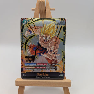 Son Goku FP-034 Release Event Winner Tournament Promo 	Dragon Ball Card Fusion W FRENLY BRICKS - Open 7 Days
