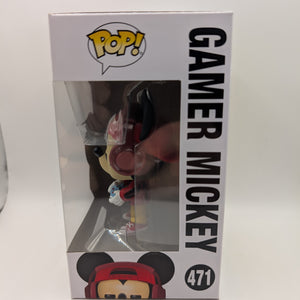 Gamer Mickey 471 ~ Disney: Mickey The True Original ~ 90 Years ~ Funko Pop Vinyl